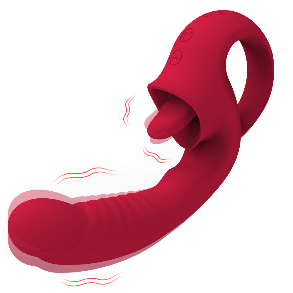 Seductiva Lick | Tongue Licking Dildo & Vibrator - Sensual Wellness NZ