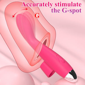Seductiva 2-in-1 Wiggle & Vibrate Finger Vibrator Women's G-Spot Clitoris Stimulator Adult Toy Detail & Ergonomic Design - Premium Silicone - Discreet Delivery