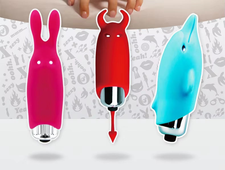 Waterproof Mini Silicone Quiet Bullet Vibrator - Adult Toys NZ Discreet Shipping
