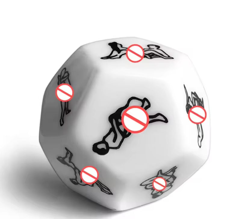 Seductiva Party Dice Detail & Ergonomic Design - Premium Silicone - Discreet Delivery