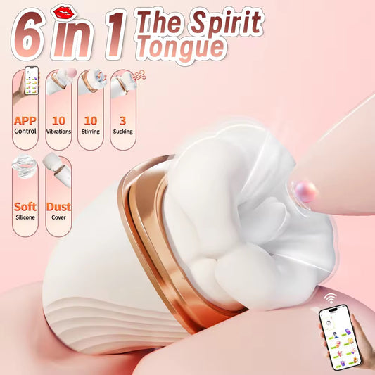 Smart App-Controlled Personal Massager | Multi-Function Rechargeable Handheld Massager for Deep Tissue Relief