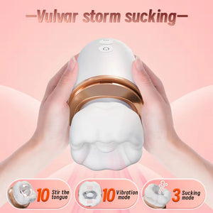 Smart App-Controlled | Multi-Function Rechargeable Handheld Massager for Deep Tissue Relief by Seductiva