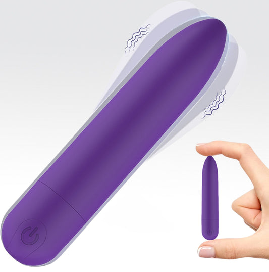 Mini 10 Speed USB Rechargeable Waterproof Bullet Vibrator For Her Personal Massager