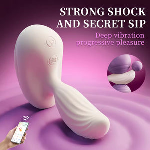Cloud Bird: APP-Controlled Air-Pulse Sucking Vibrator by Seductiva
