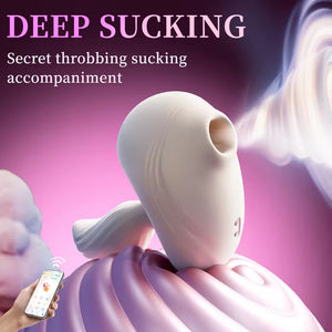 Cloud Bird: APP-Controlled Air-Pulse Sucking Vibrator by Seductiva