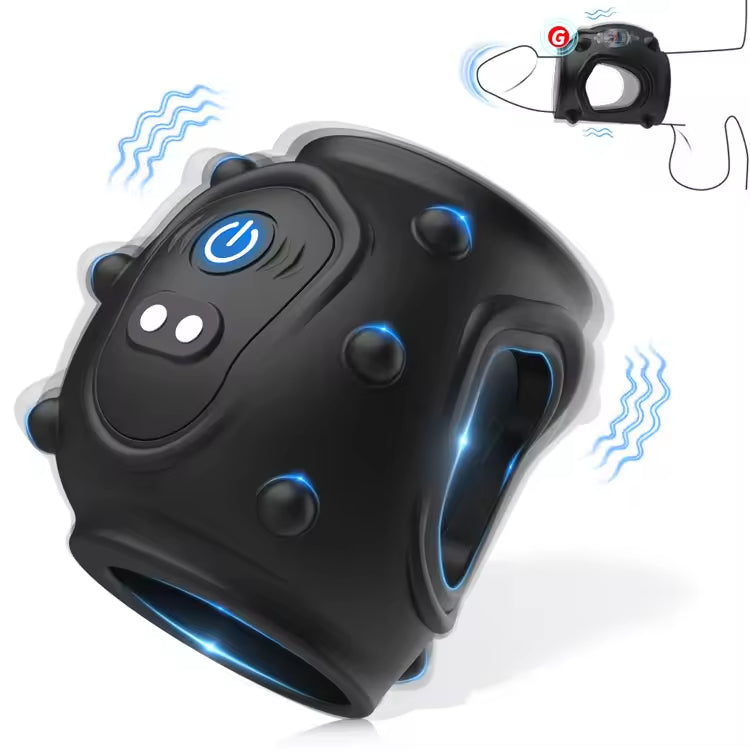 Electric G-Point Cock Ring Vibrator Adult Sex Toys Penis Ring