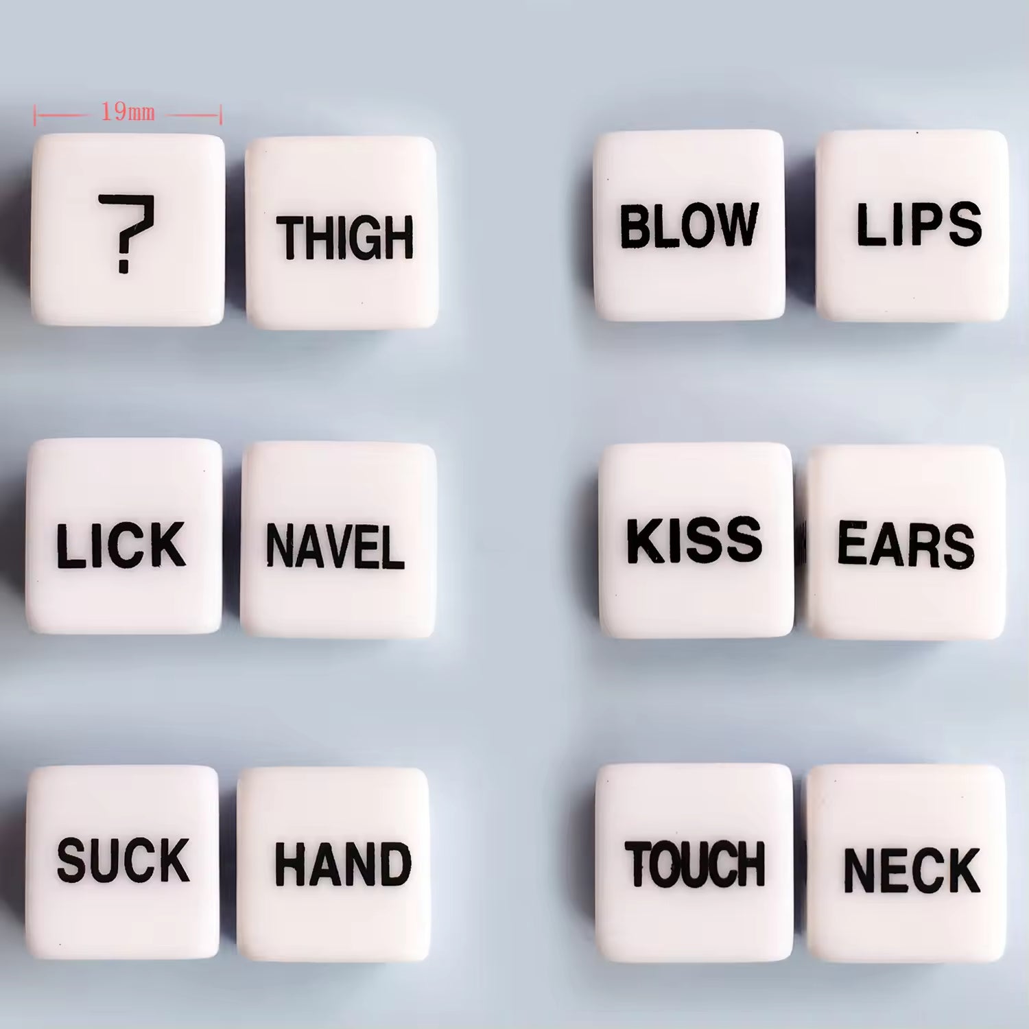 Seductiva Romance Dice - Sensory Wellness Product Perspective - NZ Local Stock