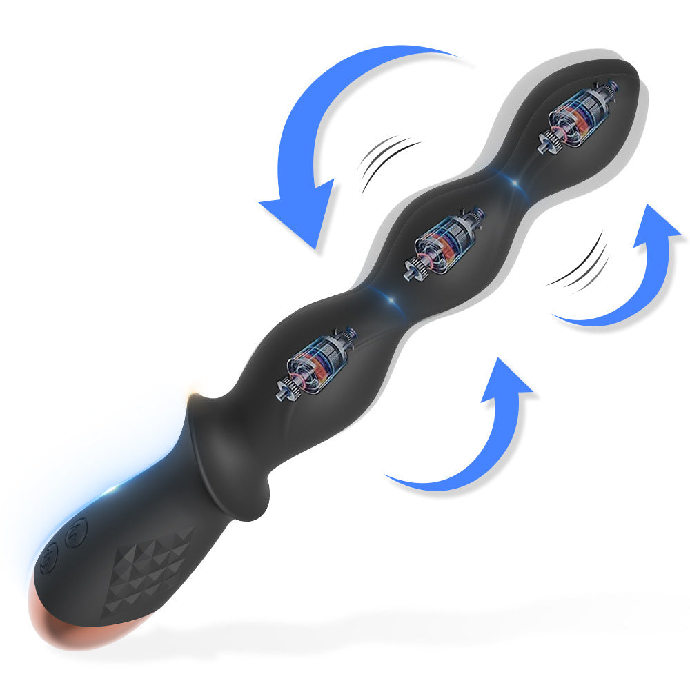 Seductiva Bead-Wave: Rechargeable Pulling Bead Prostate Stimulator |  - Sensual Wellness NZ