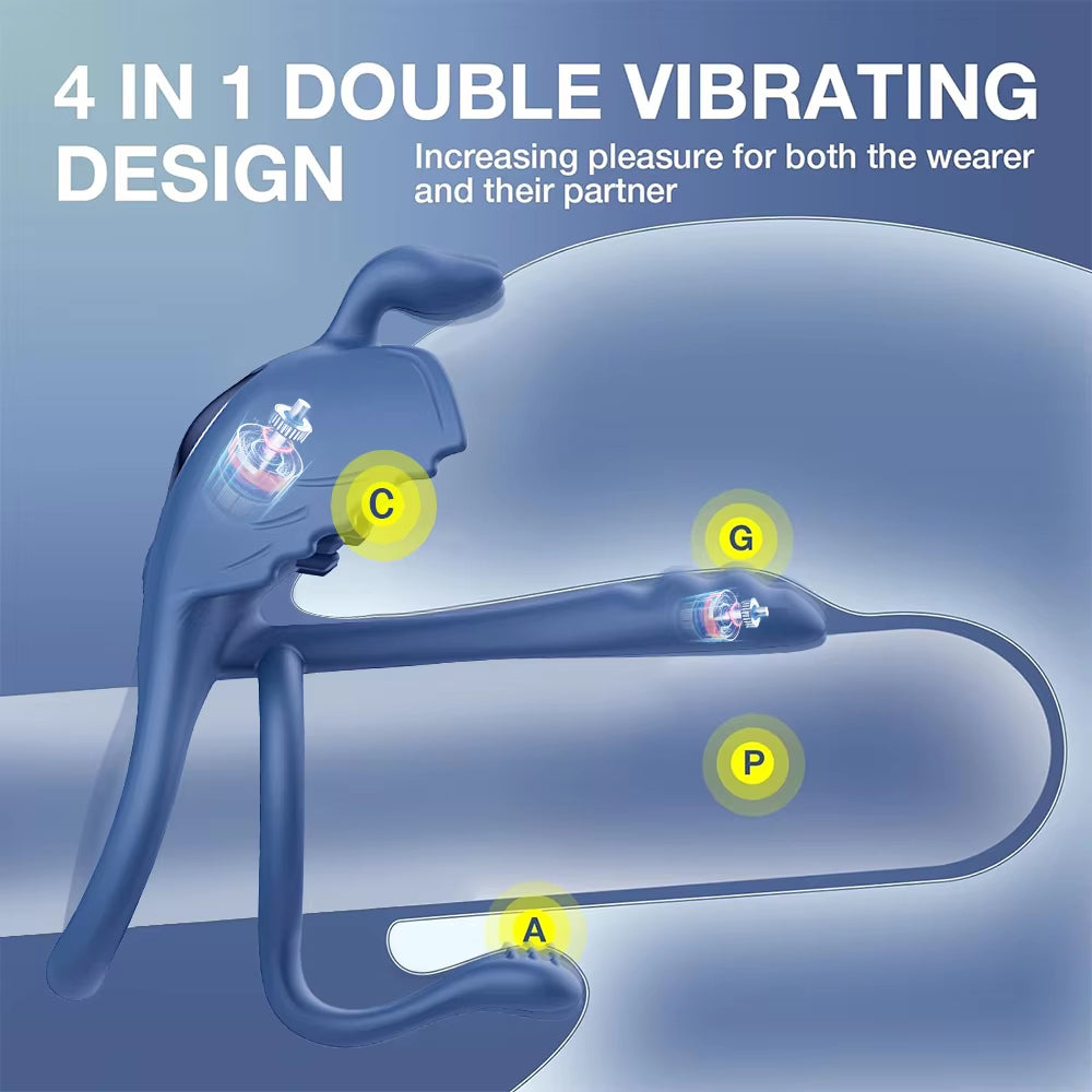Seductiva Force | 10-Frequency Vibrating Penis Ring - Sensual Wellness NZ