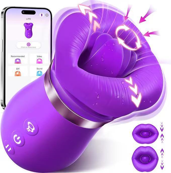 Wireless Remote Big Mouth Massager - 10 Modes by Seductiva