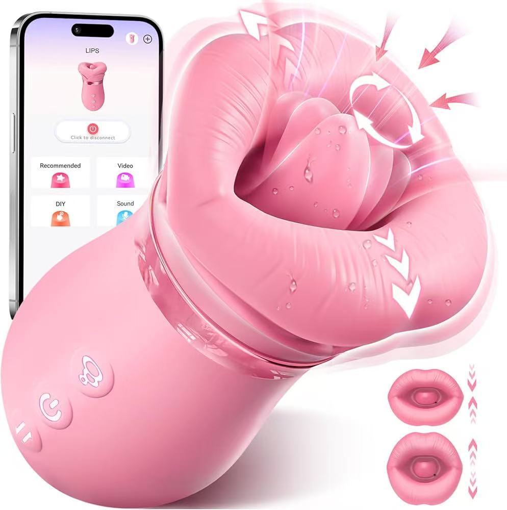 Wireless Remote Big Mouth Massager - 10 Modes by Seductiva