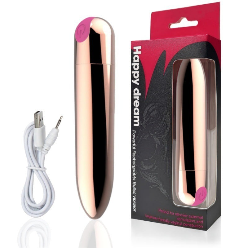 Mini 10 Speed USB Rechargeable Waterproof Bullet Vibrator For Her Personal Massager by Seductiva