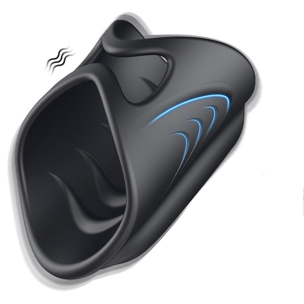 Endurance Exercise Silicone Masturbation Cup Vibration Massage Masturbation for Male