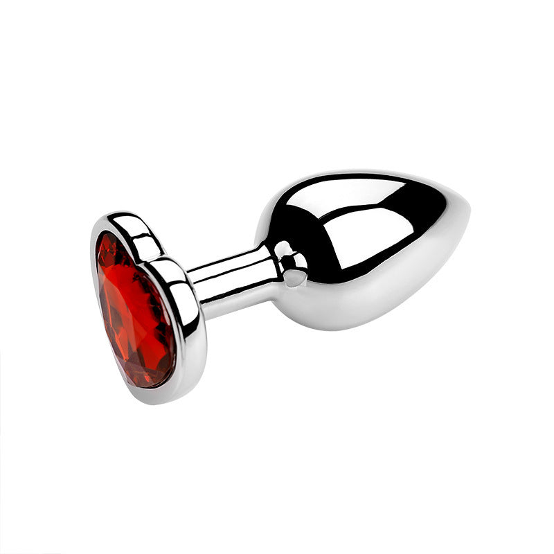 3-Piece Stainless Steel Jeweled Plug Set by Seductiva