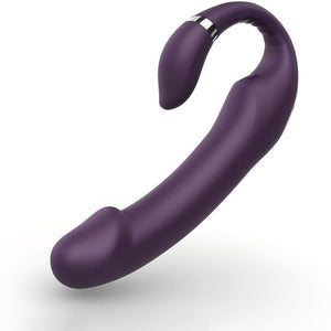 Seductiva Velvet: 10-Frequency C-Type Dual Motor G-Spot & Clitoral Vibrator - Sensory Wellness Product Perspective - NZ Local Stock