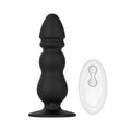 Wireless remote control anal bead 10-frequency vibration butt plug