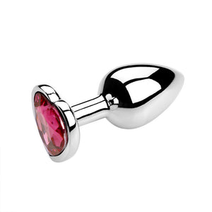 3-Piece Stainless Steel Jeweled Plug Set by Seductiva