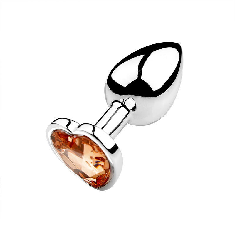 3-Piece Stainless Steel Jeweled Plug Set by Seductiva
