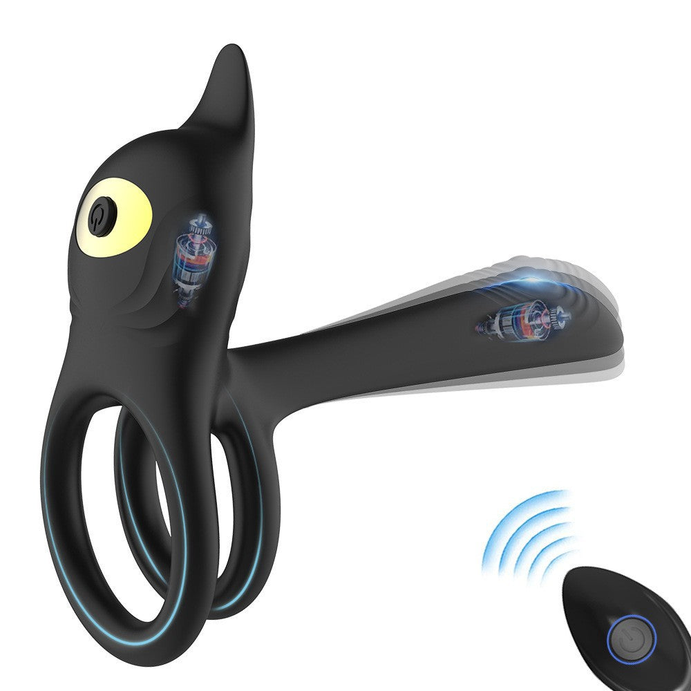 Seductiva Locking Ring Male Sex Toys Remote Control Electric Sperm Ring Silicone Couples Vibrating Ring - Sensory Wellness Product Perspective - NZ Local Stock