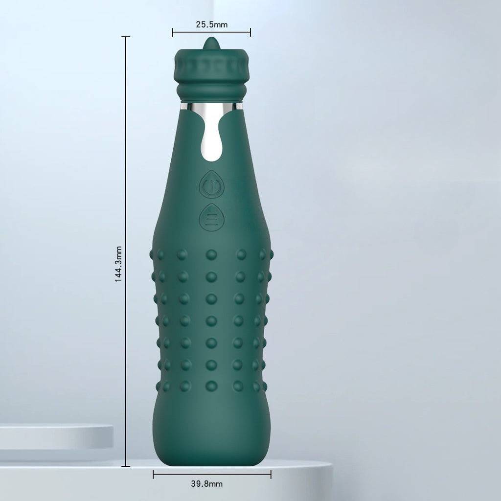 New product bottle vibration stick women's AV massage wand tongue licking vibrator female masturbation sex toy