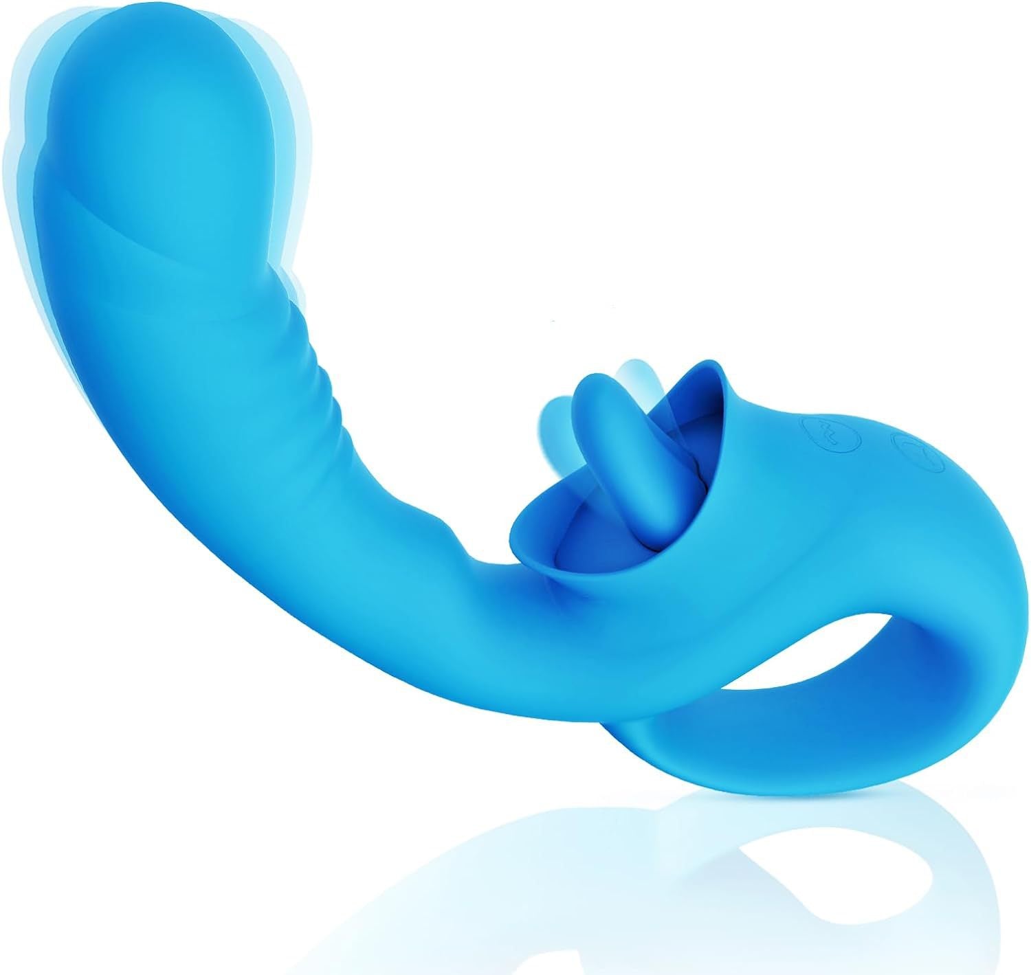 Seductiva Mutil frequency stimulation tongue licking vibrator female masturbation woman sex toy - Sensory Wellness Product Perspective - NZ Local Stock
