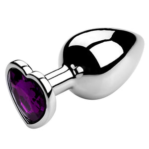 3-Piece Stainless Steel Jeweled Plug Set by Seductiva