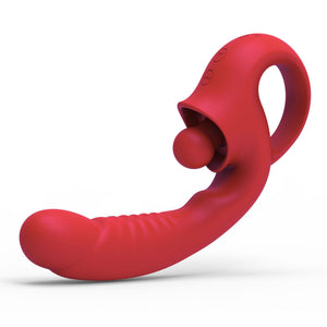 Seductiva Mutil frequency stimulation tongue licking vibrator female masturbation woman sex toy - Sensory Wellness Product Perspective - NZ Local Stock