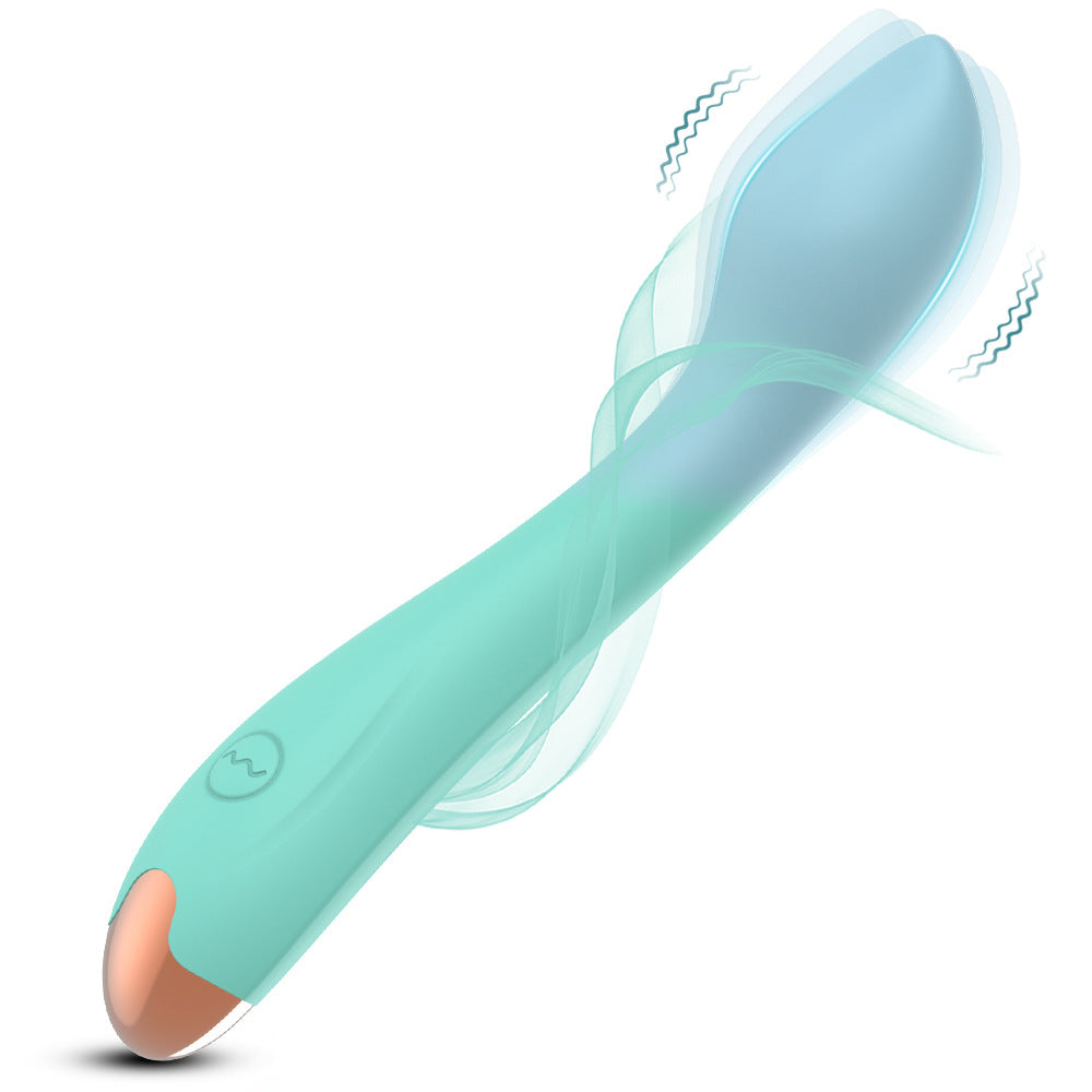 Seductiva Essence II | 10-Mode Waterproof Wand (Black/Green) - Sensual Wellness NZ
