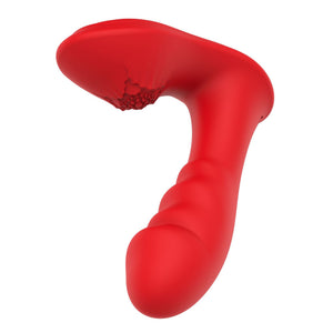 Seductiva Bloom: 10-Frequency Suction & Vibration Rabbit Vibrator Detail & Ergonomic Design - Premium Silicone - Discreet Delivery
