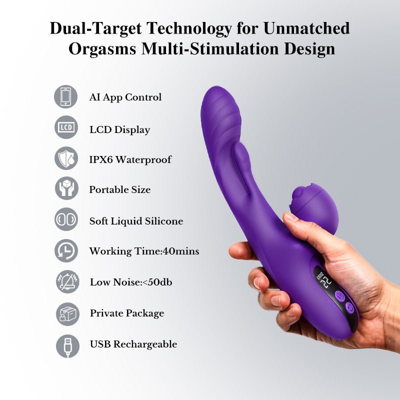 Seductiva Venus USB Charging & Interface Controls - Quiet Performance