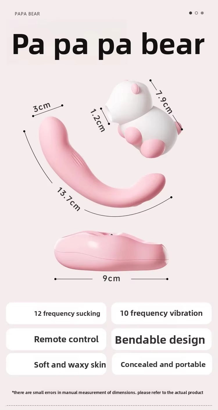 Multi-Speed Licking & Sucking G-Spot Vibrator by Seductiva