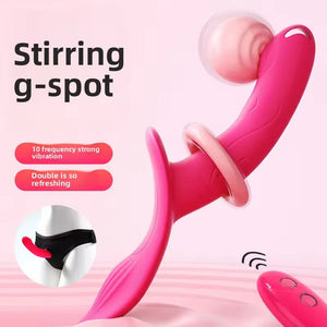 Falling Love Dual-Tip Wearable Panty Vibrator by Seductiva