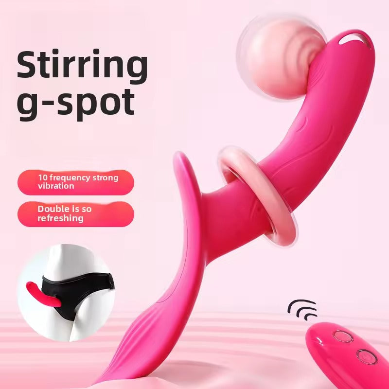 Falling Love Dual-Tip Wearable Panty Vibrator by Seductiva