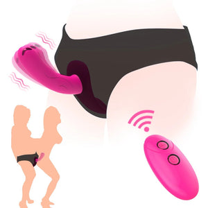 Falling Love Dual-Tip Wearable Panty Vibrator by Seductiva
