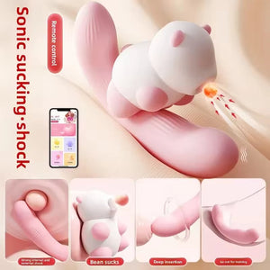 Multi-Speed Licking & Sucking G-Spot Vibrator by Seductiva