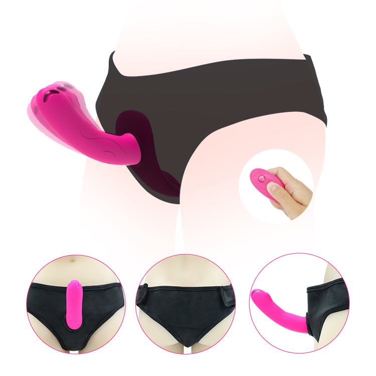 Falling Love Dual-Tip Wearable Panty Vibrator by Seductiva