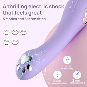 G Point Stimulation AV Stick Cat Claw Electric Shock Vibrator Female Masturbator Adult Toy Sex Toys - Interface