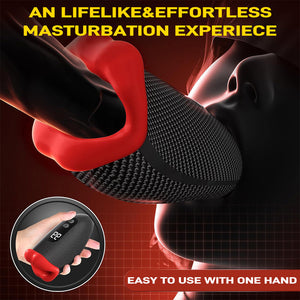 Interface: Men's Handheld Suction Vibrator APP Controlled Intimate Massage Trainer Adult Toy - Seductiva NZ