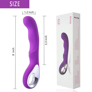 Detail: Seductiva Curve: 10-Mode G-Spot Stimulation Vibrating Dildo - Seductiva NZ