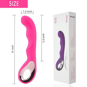 Detail: Seductiva Curve: 10-Mode G-Spot Stimulation Vibrating Dildo - Seductiva NZ