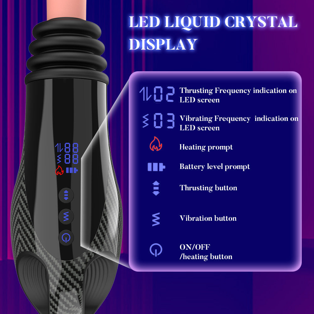 Detail: Seductiva Nova - Fully Automatic Telescopic & Heating Wand - Seductiva NZ