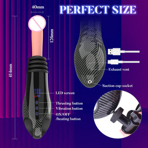Detail: Seductiva Nova - Fully Automatic Telescopic & Heating Wand - Seductiva NZ